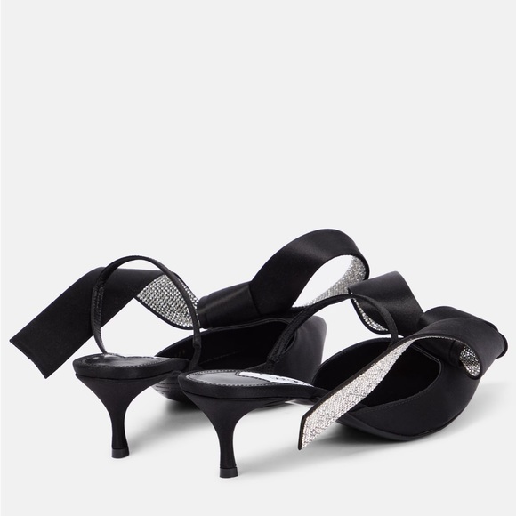 AREA x Sergio Rossi Marquise crystal-embellished sandals - Picture 6 of 12